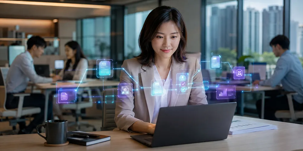 AI Workflow Automation illustration