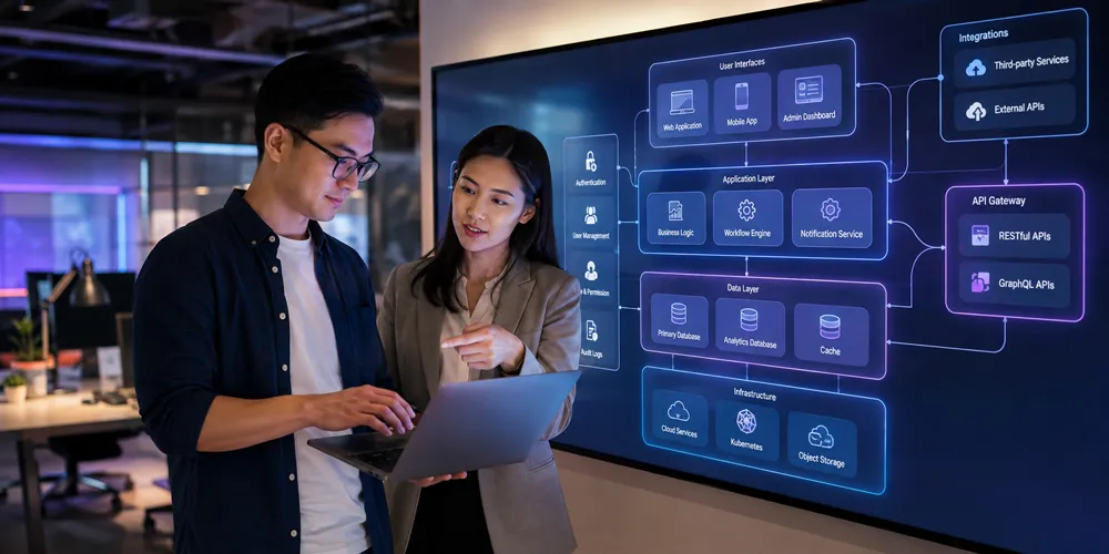 IT Project Development illustration